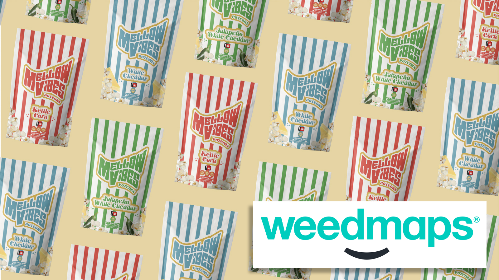 Mellow Vibes Cannabis Infused Popcorn